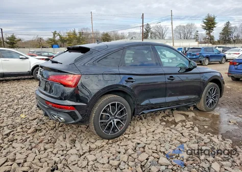 2022 Audi Sq5 Sportback Premium Plus из США, поврежденный, VIN WA124AFYXN2044688